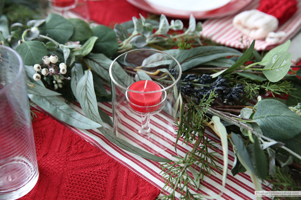 Christmas Table Setting (Sunny Side Up)