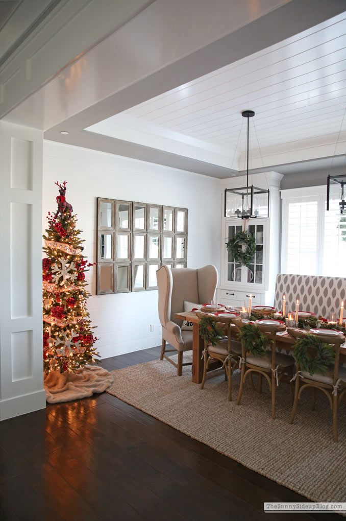 Christmas Dining Room (Sunny Side Up)