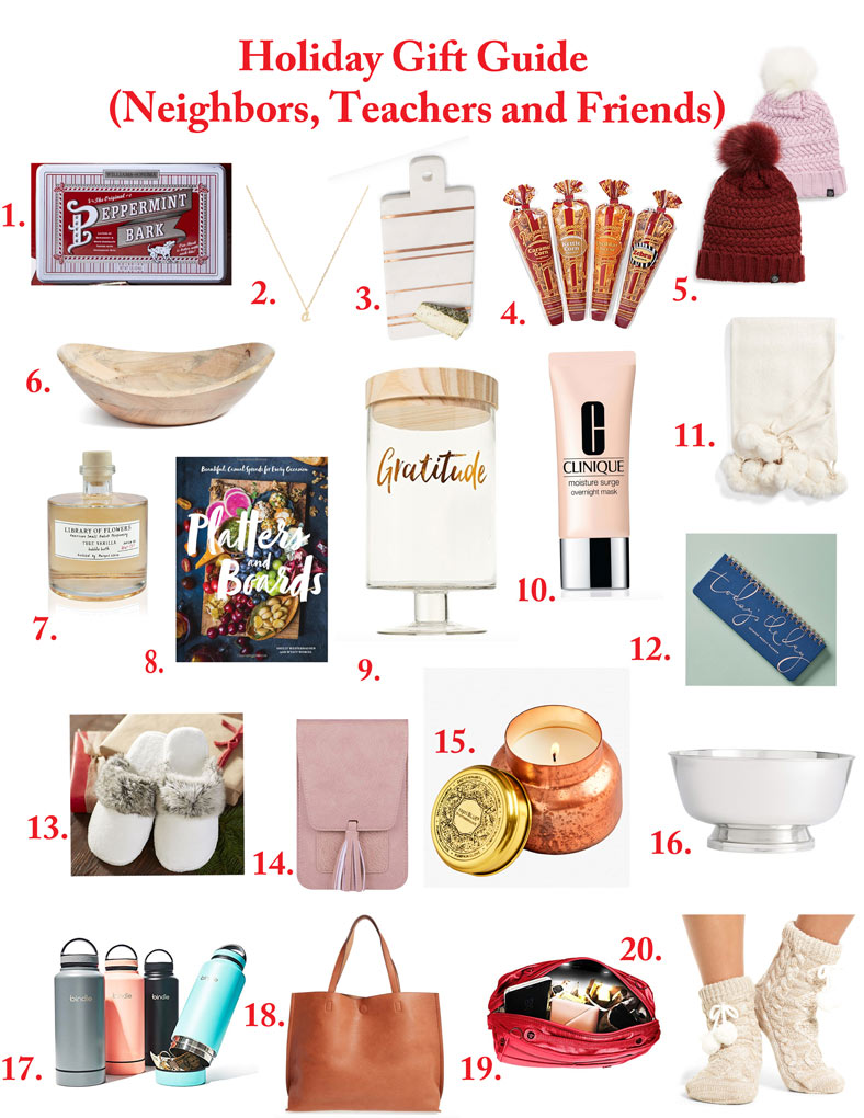 Holiday Gift Guide! (Neighbors, Teachers and Friends) - The Sunny Side Up  Blog