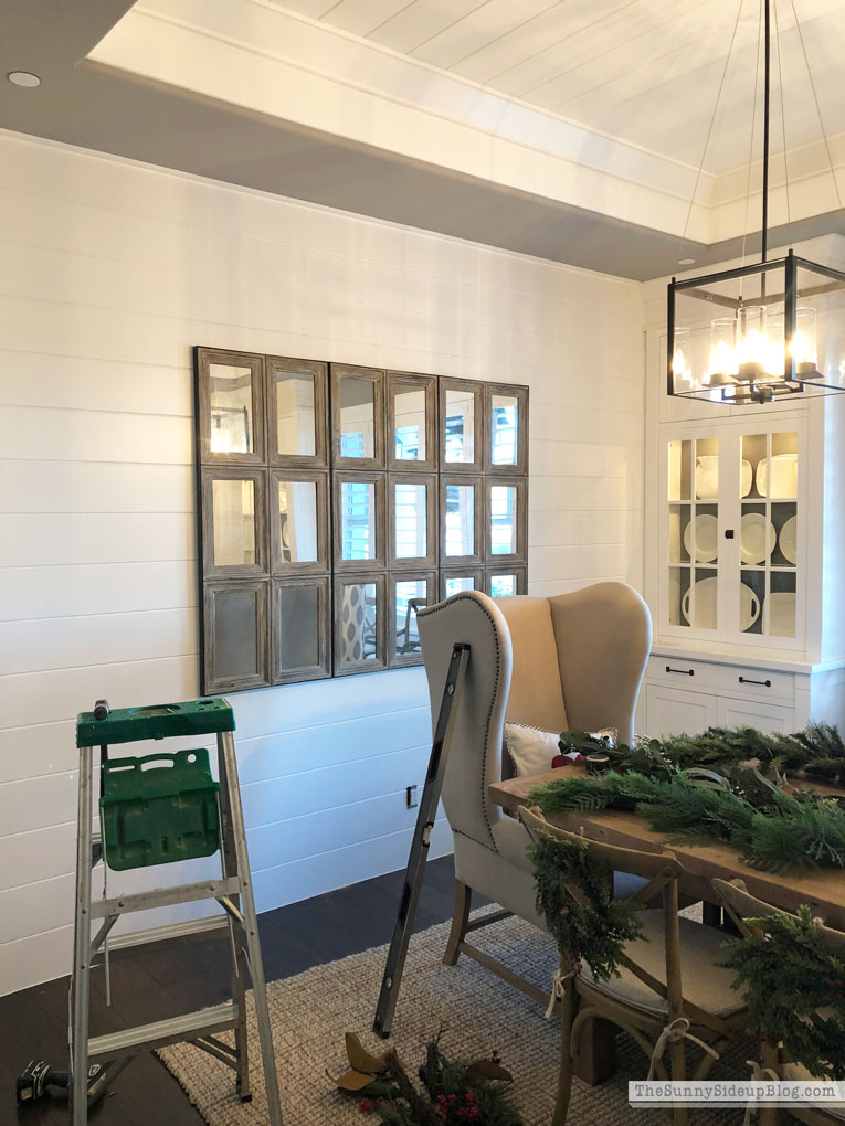 Shiplap Wall Dining Room Progress! (Sunny Side Up)