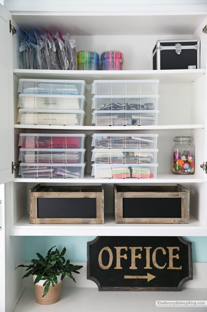 The two secrets to finally getting your home organized! - The Sunny Side Up  Blog