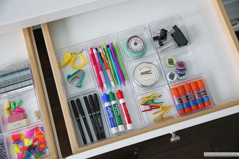 Organized art supplies (a new solution!) - The Sunny Side Up Blog