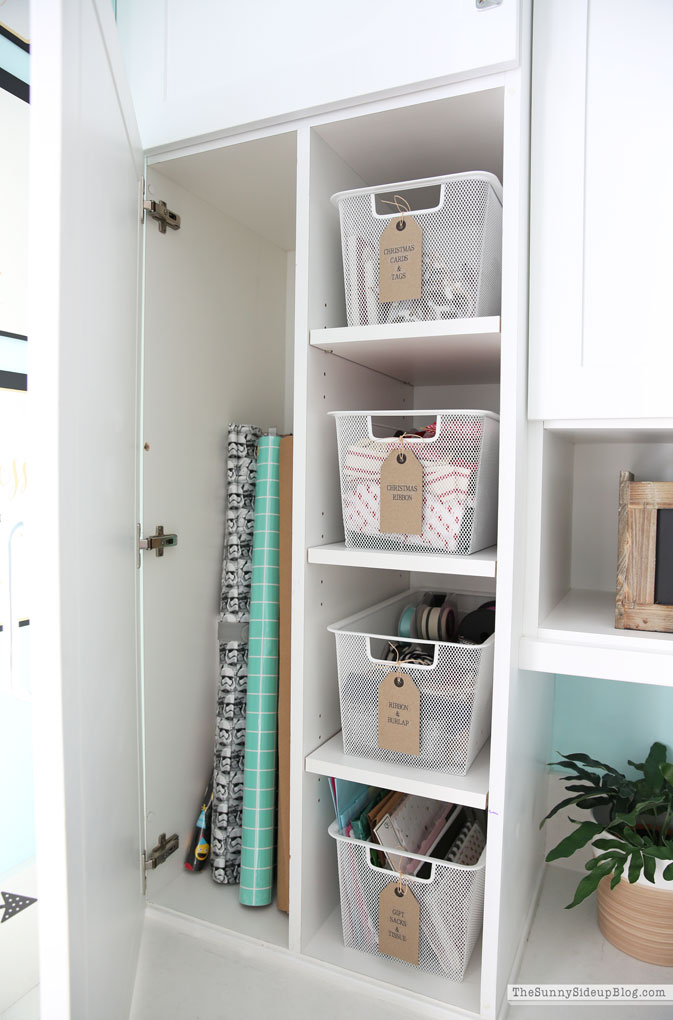 Organized Cleaning Closet - The Sunny Side Up Blog