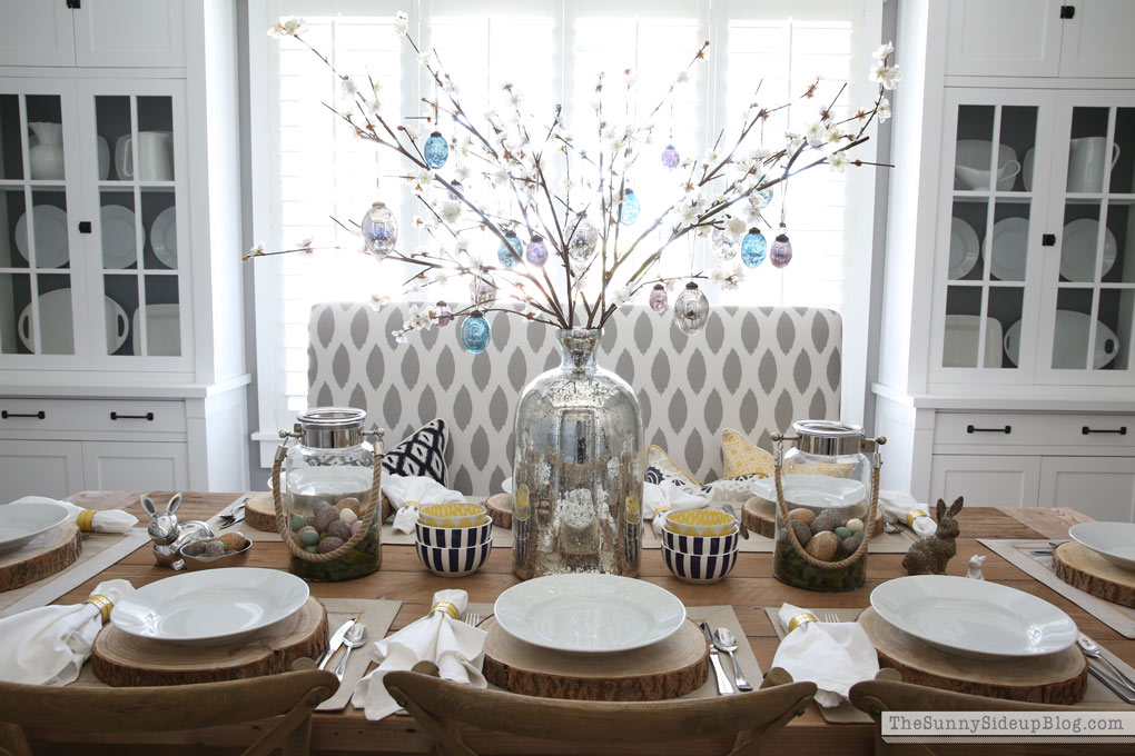 Easter Tablescape (Sunny Side Up)