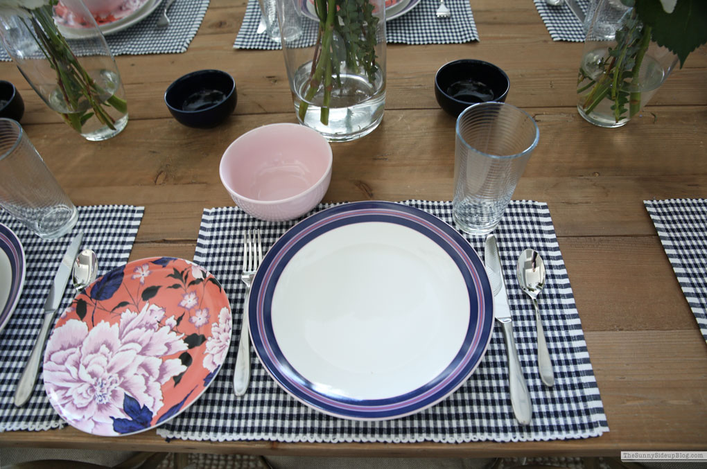 Spring/Summer Dining Tablescape (Sunny Side Up)