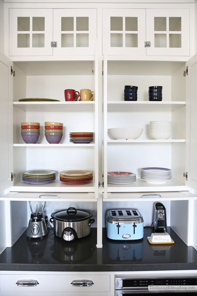 Organized Kitchen Cupboards (Sunny Side Up)