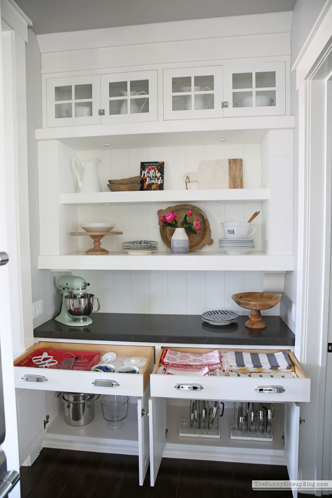 Organized Kitchen Cupboards (Sunny Side Up)