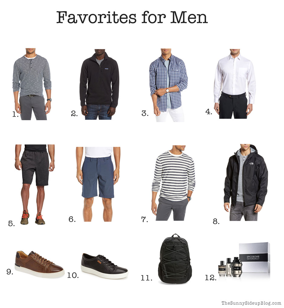 Favorite Fall Clothes for Men (Sunny Side Up)