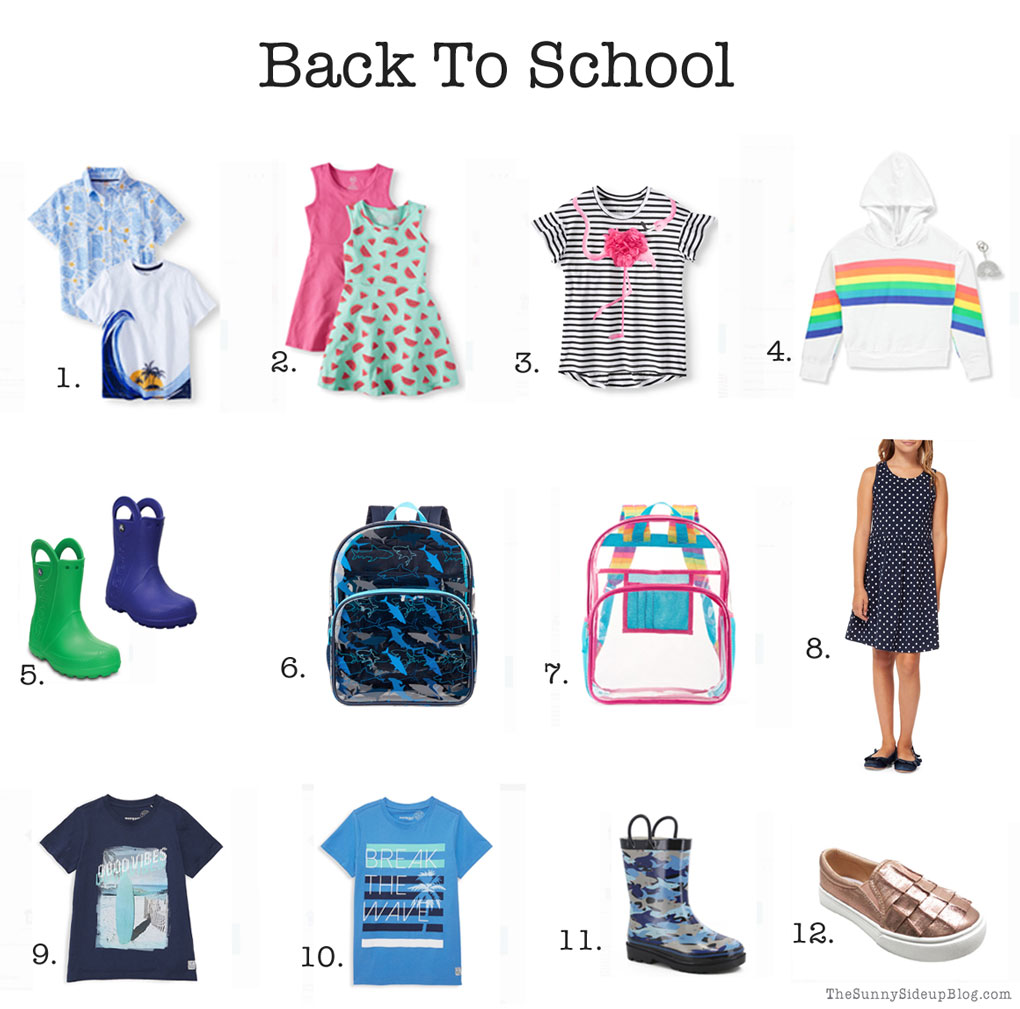 Back to school - time to get organized (Sunny Side Up)