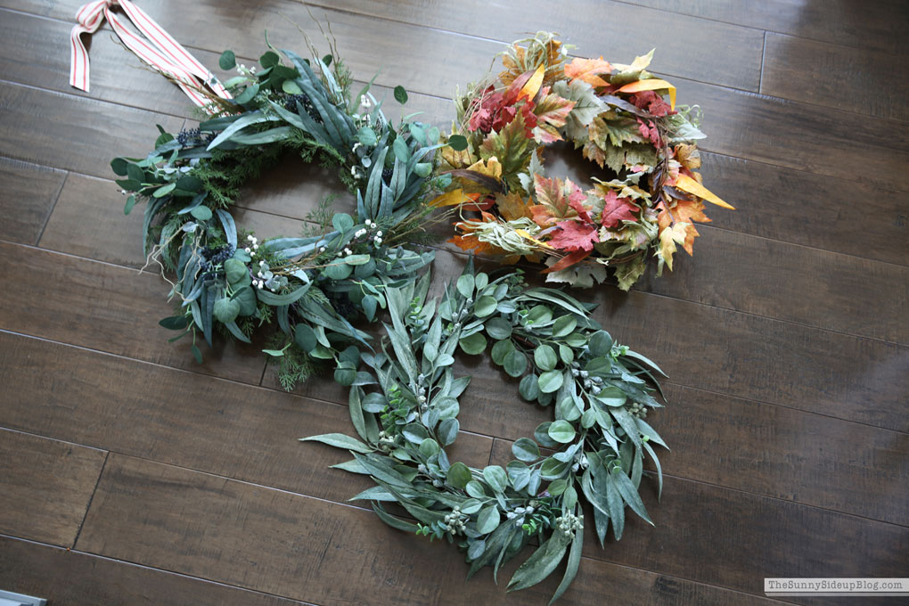 Fall Wreaths (9 under 90!)