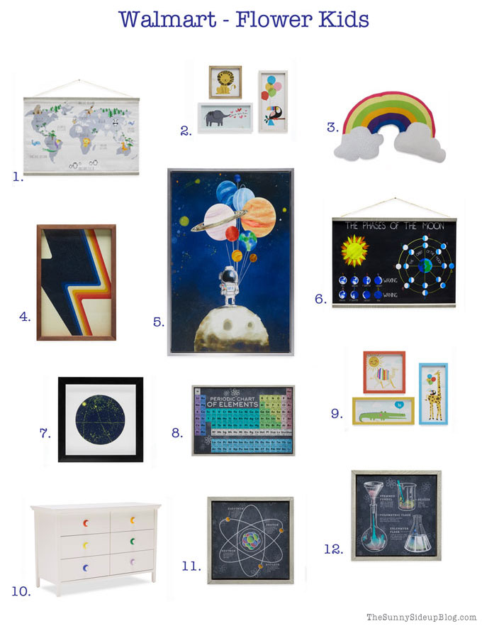 Boys Space Themed Bedroom (Sunny Side Up)