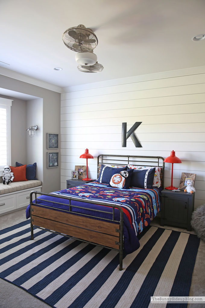 Boys Space Themed Bedroom (Sunny Side Up)