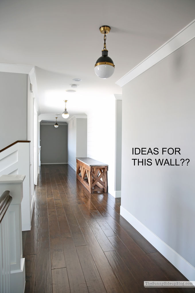 Shiplap Hallway Decor Plan (Sunny Side Up)