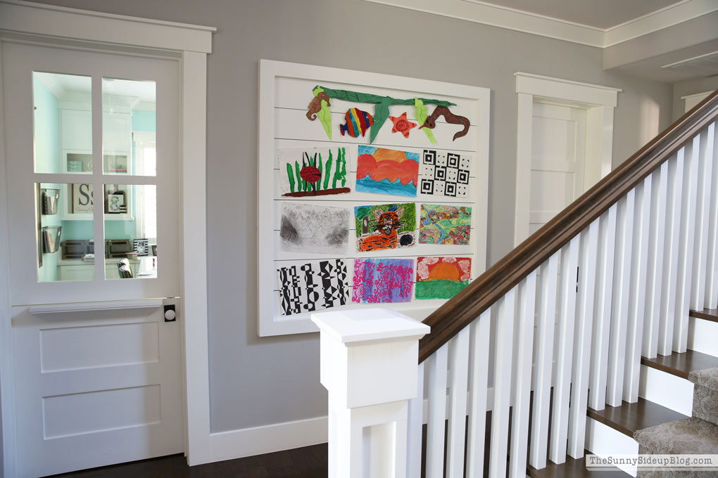 Shiplap Hallway Decor Plan (Sunny Side Up)