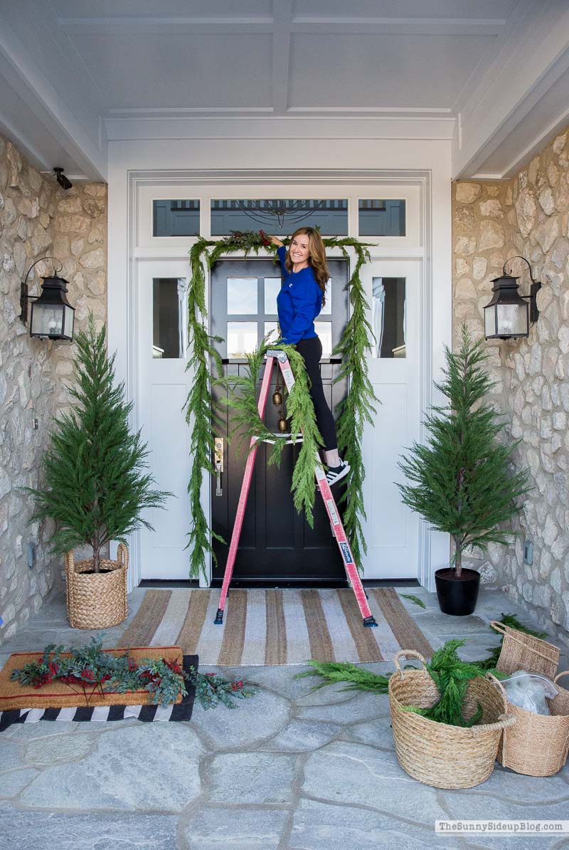 Christmas Front Porch (Sunny Side Up)