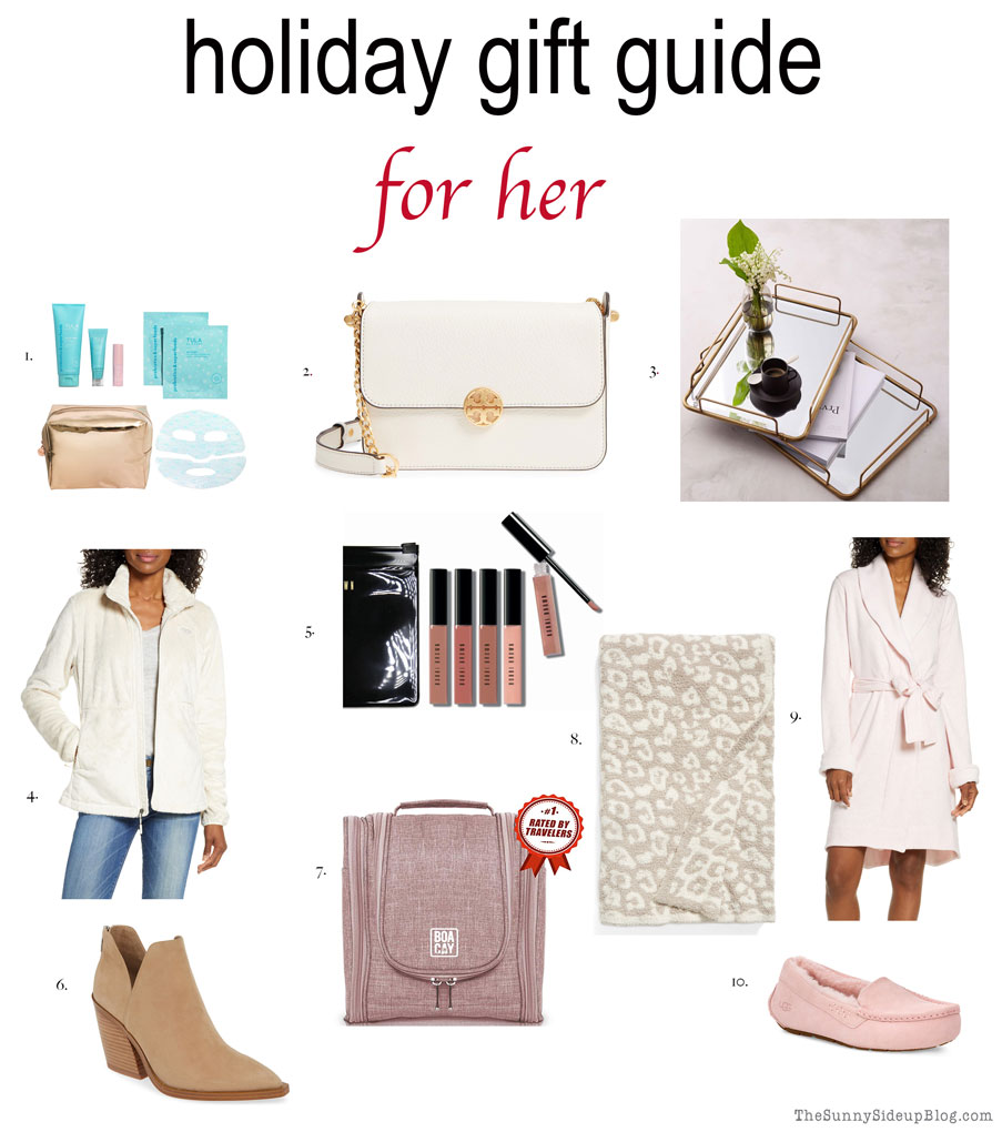 Holiday Gift Guide for Her (Sunny Side Up)