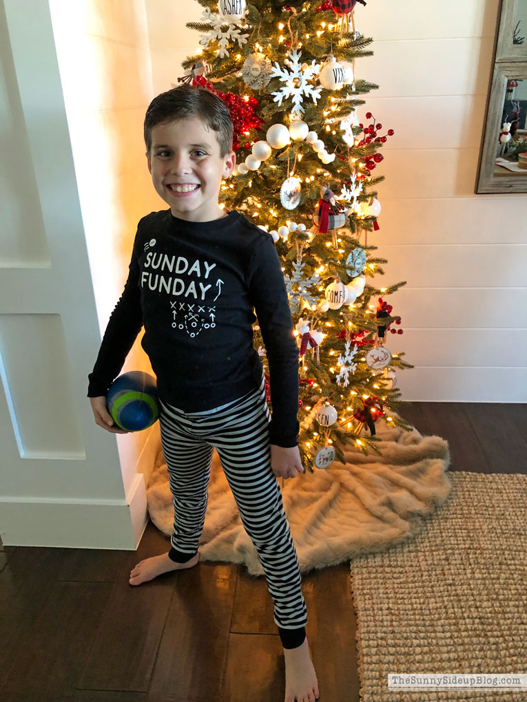 Favorite Christmas Pajamas (Sunny Side Up)