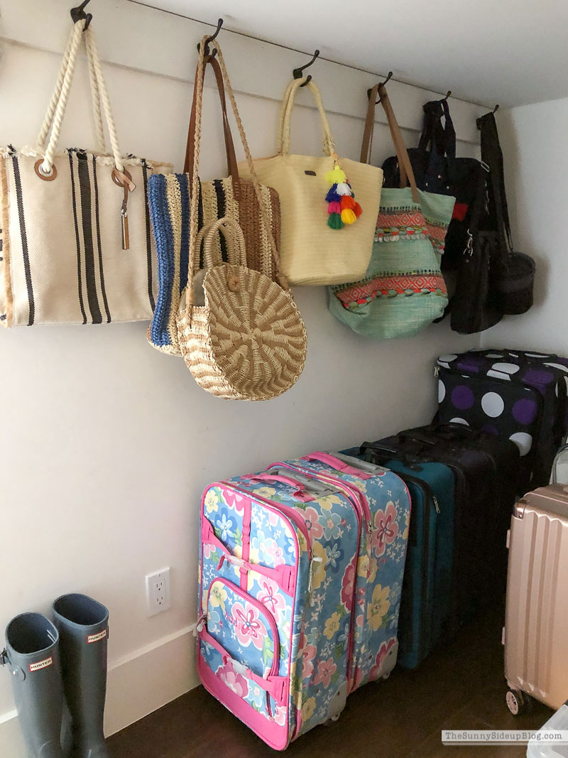 Organized Luggage Closet (Sunny Side Up)