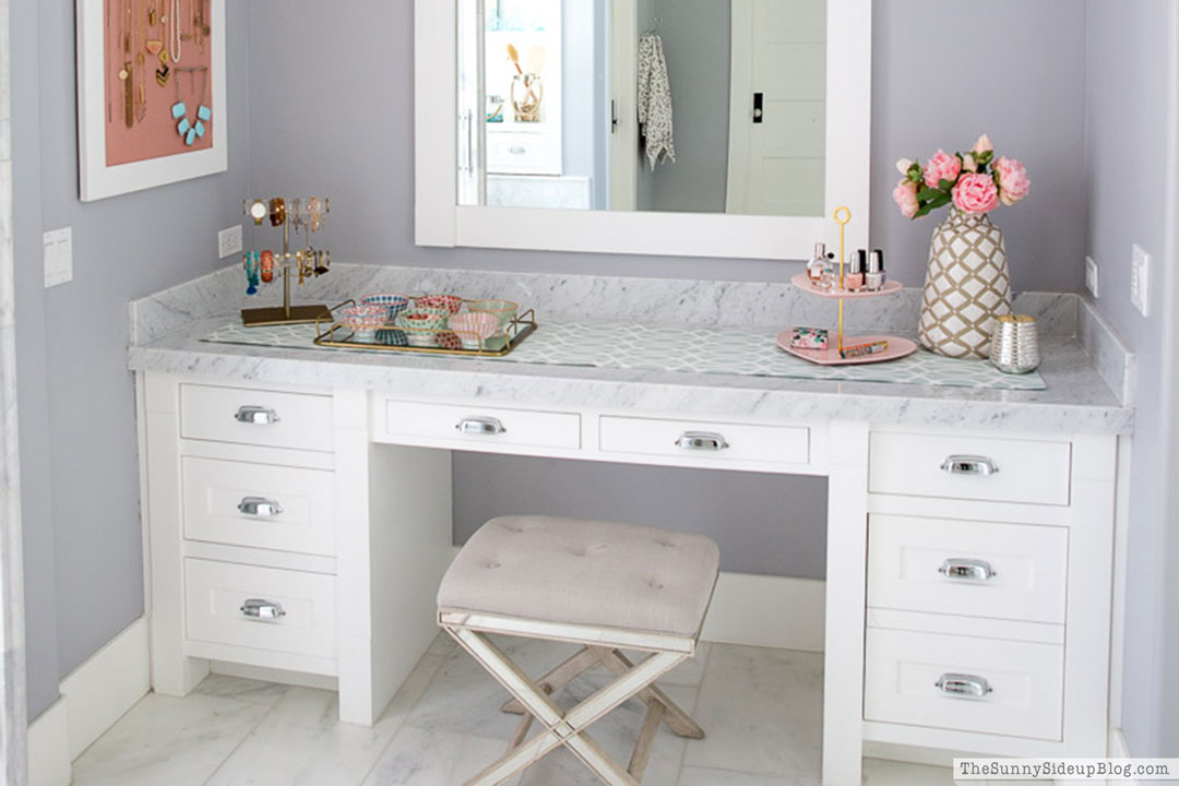 Organized Bathroom Drawers (Sunny Side Up)