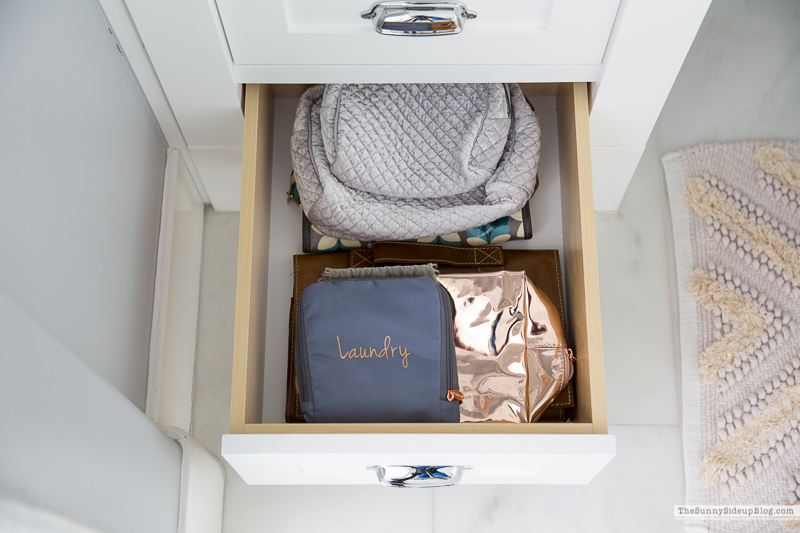 Organized Bathroom Drawers (Sunny Side Up)