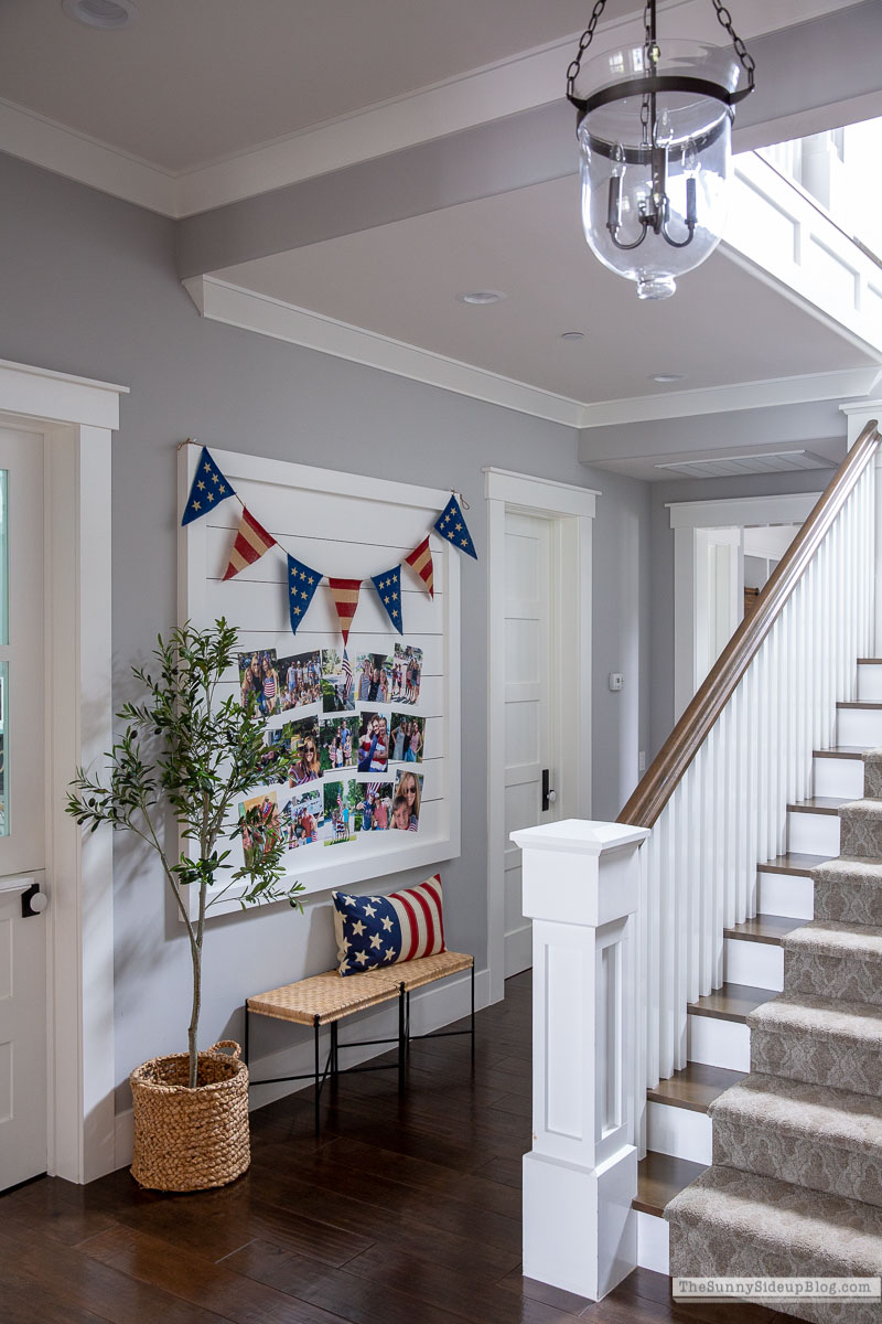 4th of July Picture Gallery Wall (Sunny Side Up)