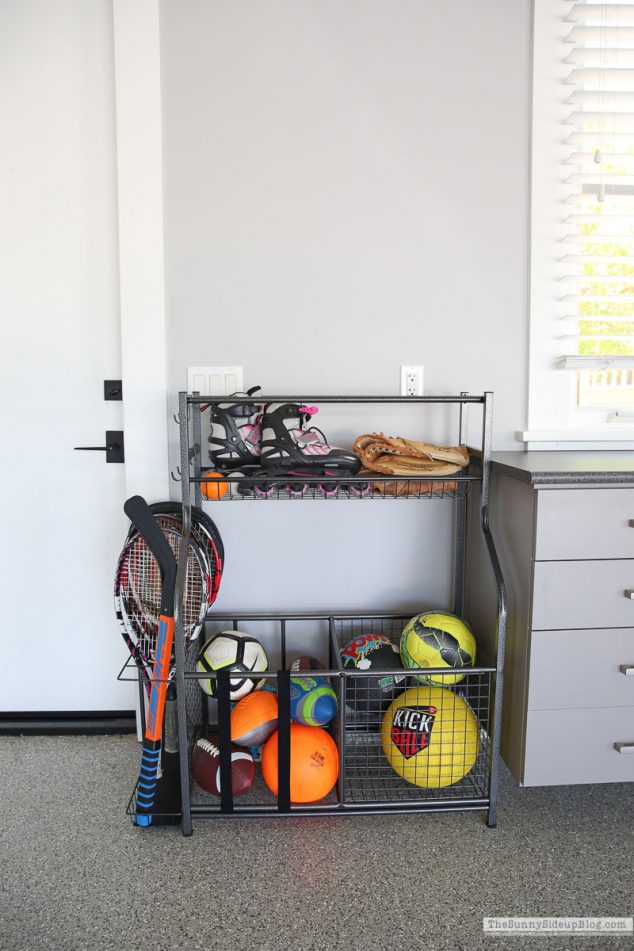 Organized Sports Equipment - The Sunny Side Up Blog
