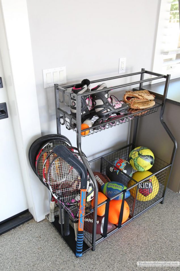 Organized Sports Equipment The Sunny Side Up Blog