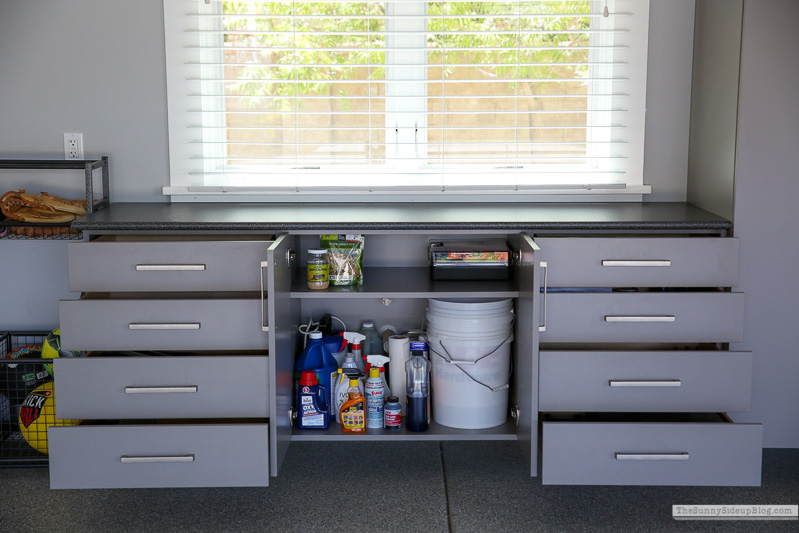 Organized Garage Drawers (Sunny Side Up)