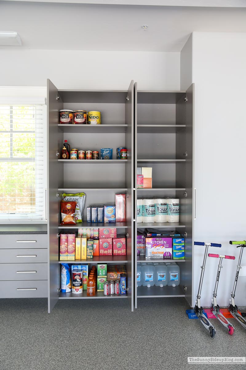 Organized Garage Cupboards (Sunny Side Up)