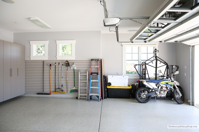 Organized Garage Cabinets - The Sunny Side Up Blog