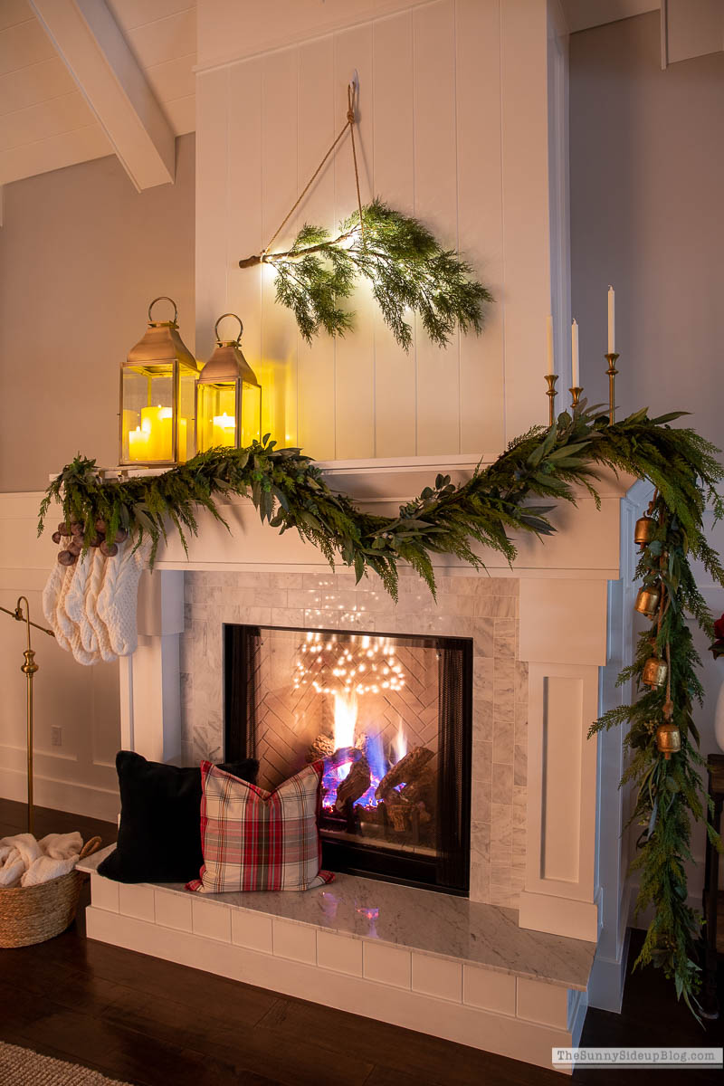 Christmas Fireplace (Sunny Side Up)