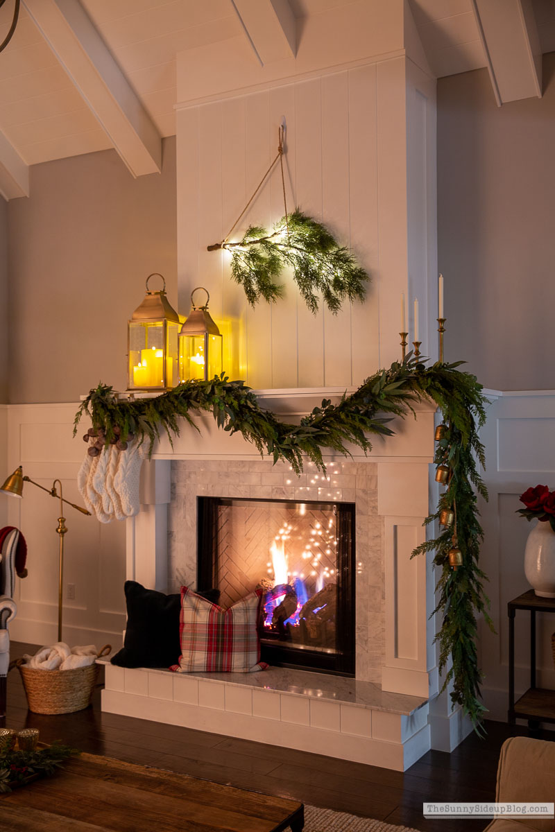 Christmas Fireplace (Sunny Side Up)