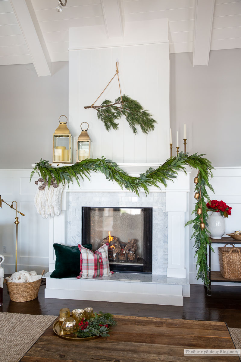 Christmas Fireplace (Sunny Side Up)