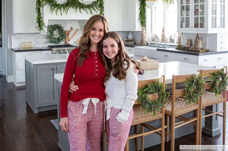 Christmas pjs & a favorite tree