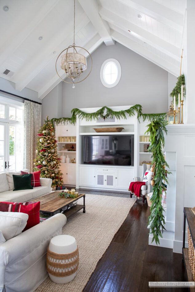 Christmas Family Room - The Sunny Side Up Blog