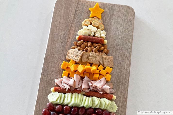 Cheese Boards & a Christmas Tree Snack
