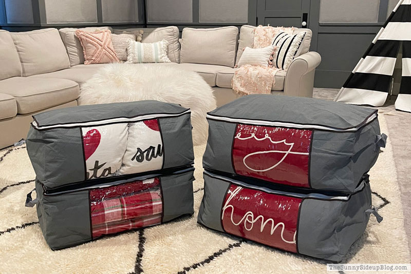 Holiday Decor Storage
