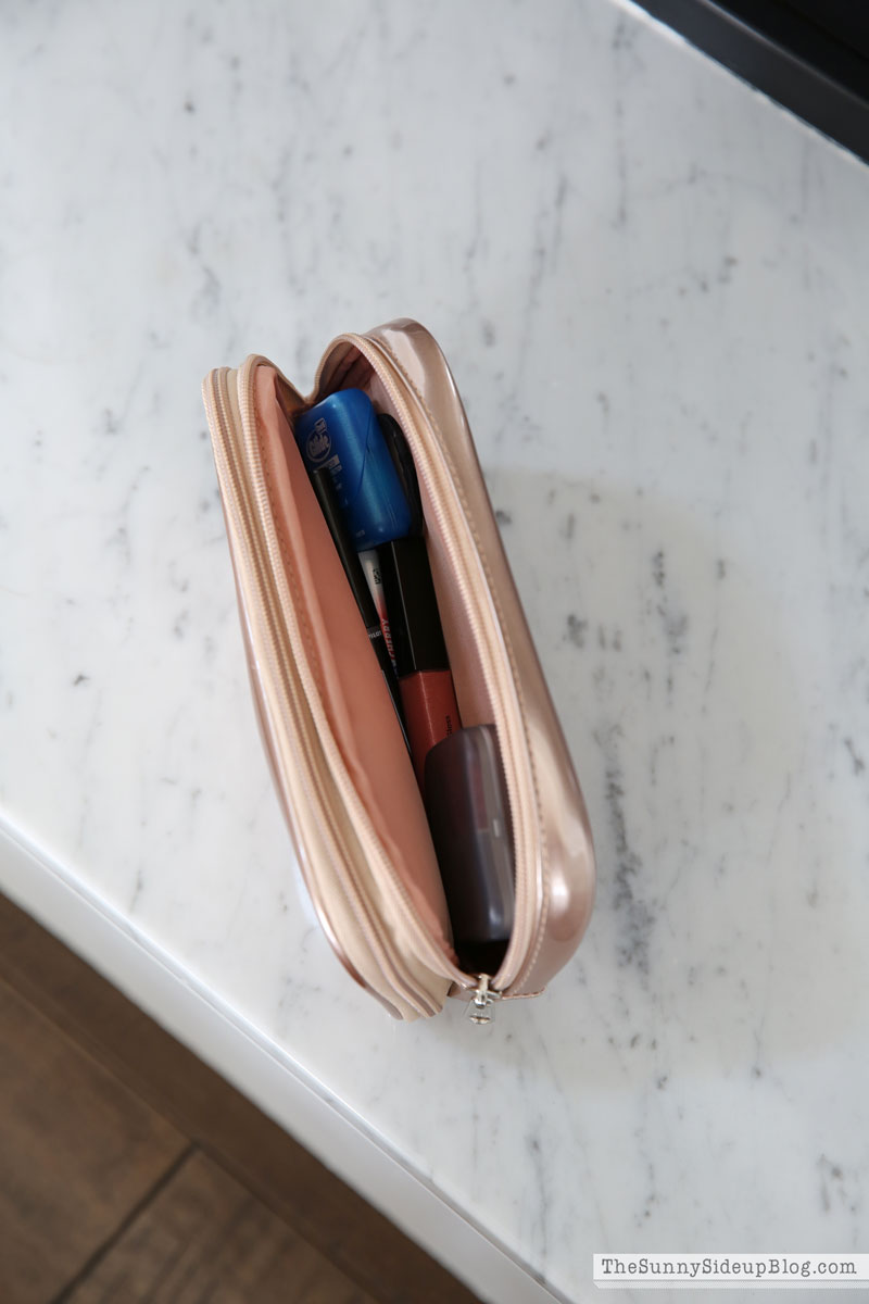 Purse Organization (Sunny Side Up)