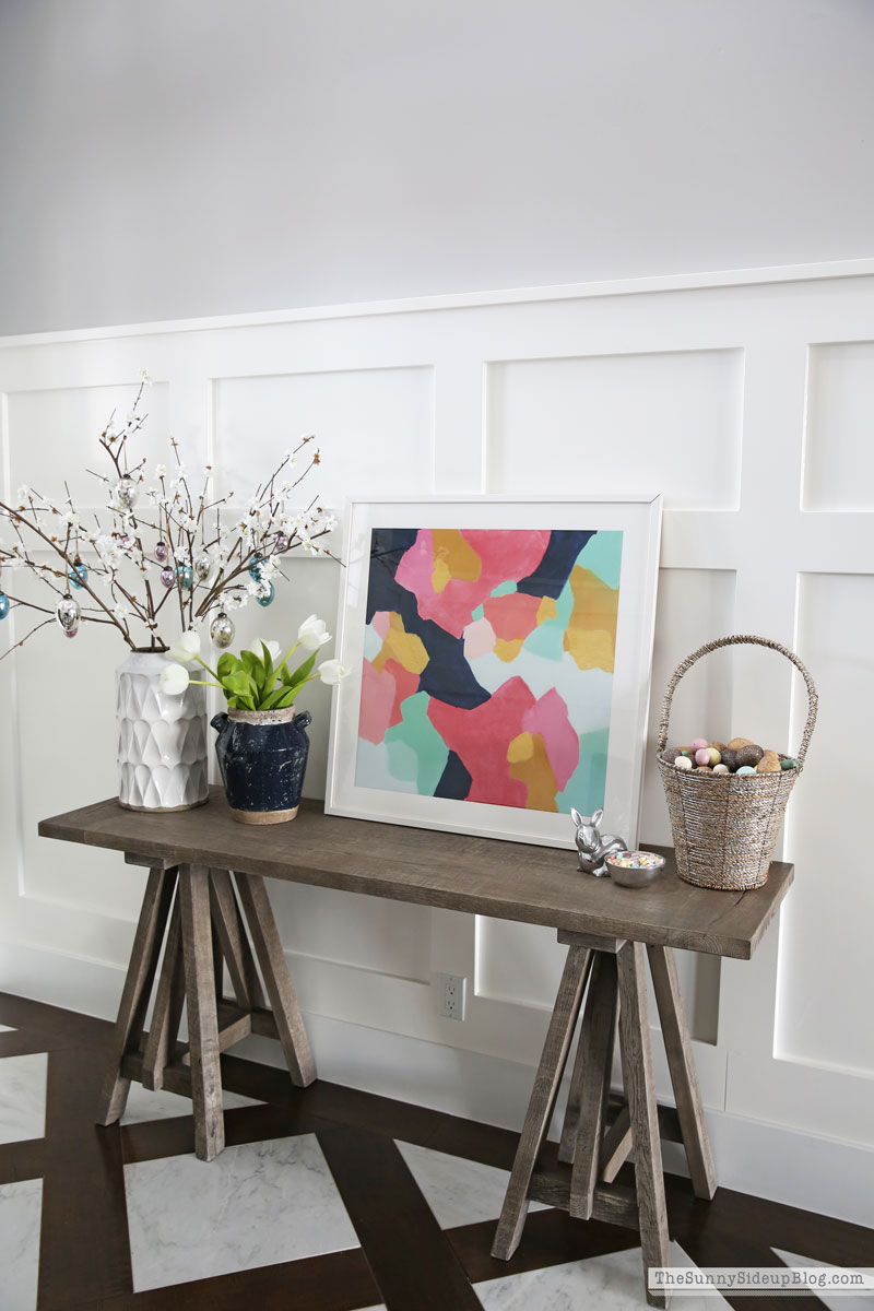 Easter decor and Spring tops! (Sunny Side Up)