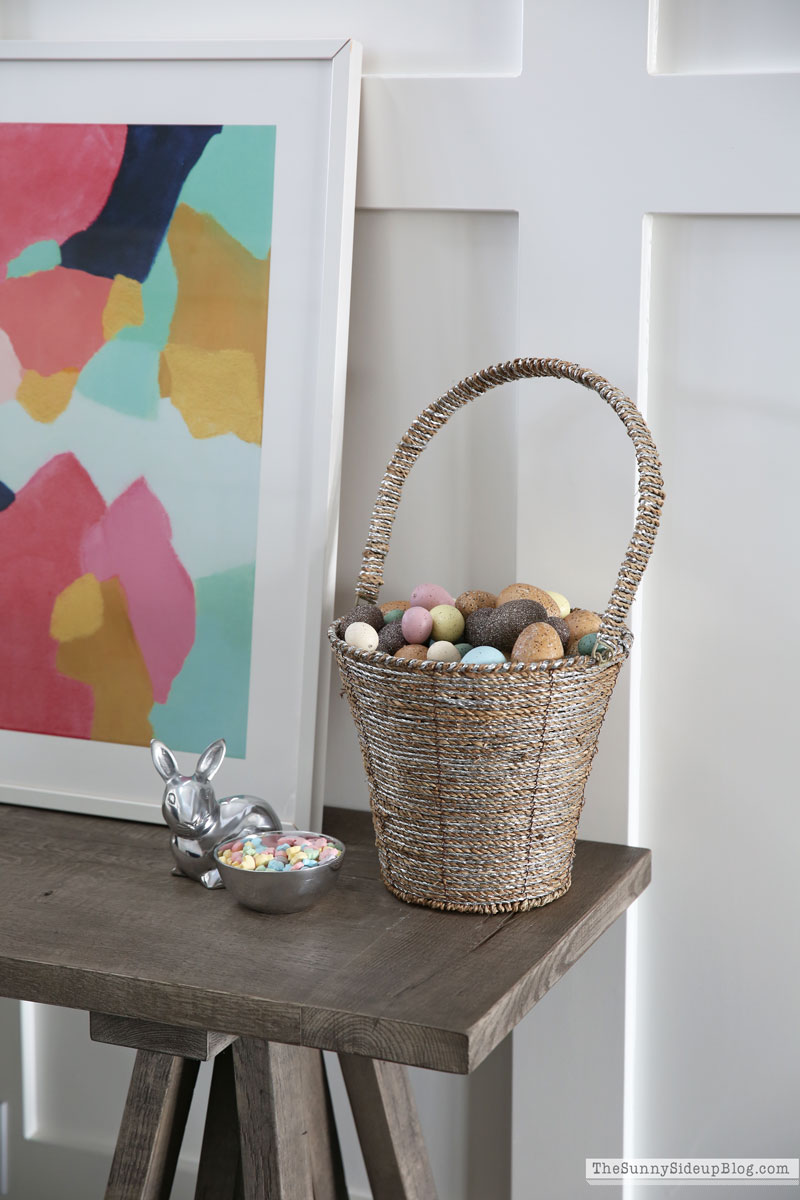 Easter decor and Spring tops! (Sunny Side Up)