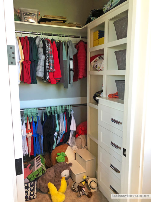 Organized Cleaning Closet - The Sunny Side Up Blog