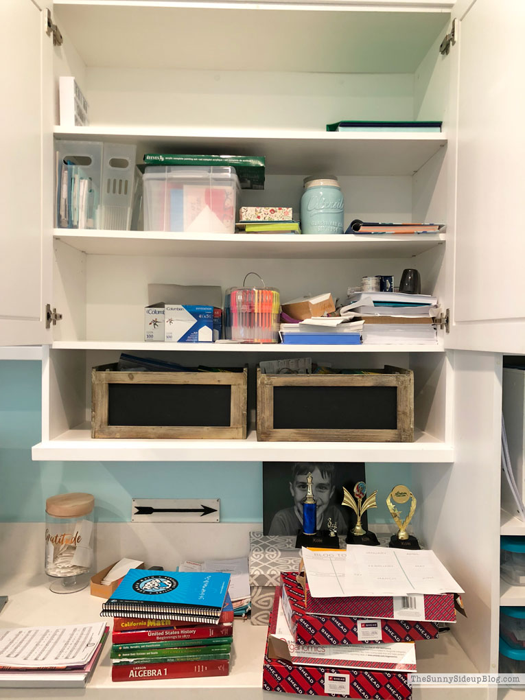 Home office and paper organization (Sunny Side Up)