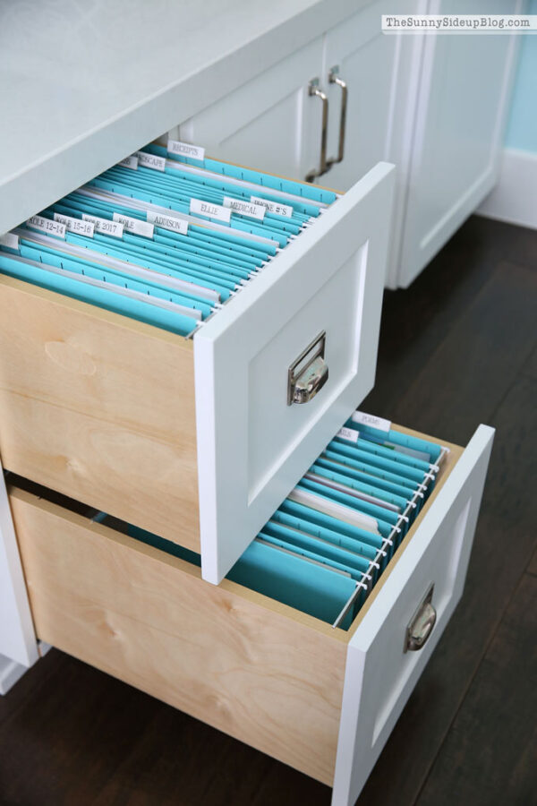 Paper and Office Organization The Sunny Side Up Blog