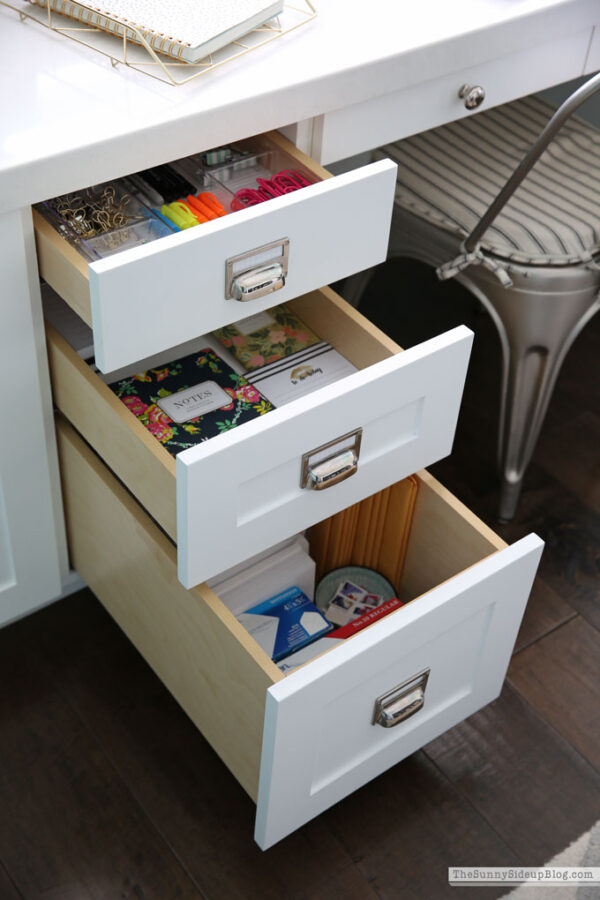 Paper and Office Organization - The Sunny Side Up Blog