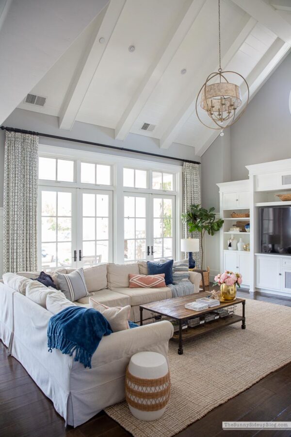 Spring Family Room Updates - The Sunny Side Up Blog
