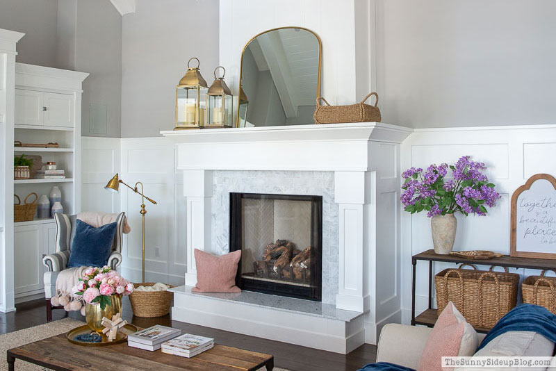 Spring Family Room Updates