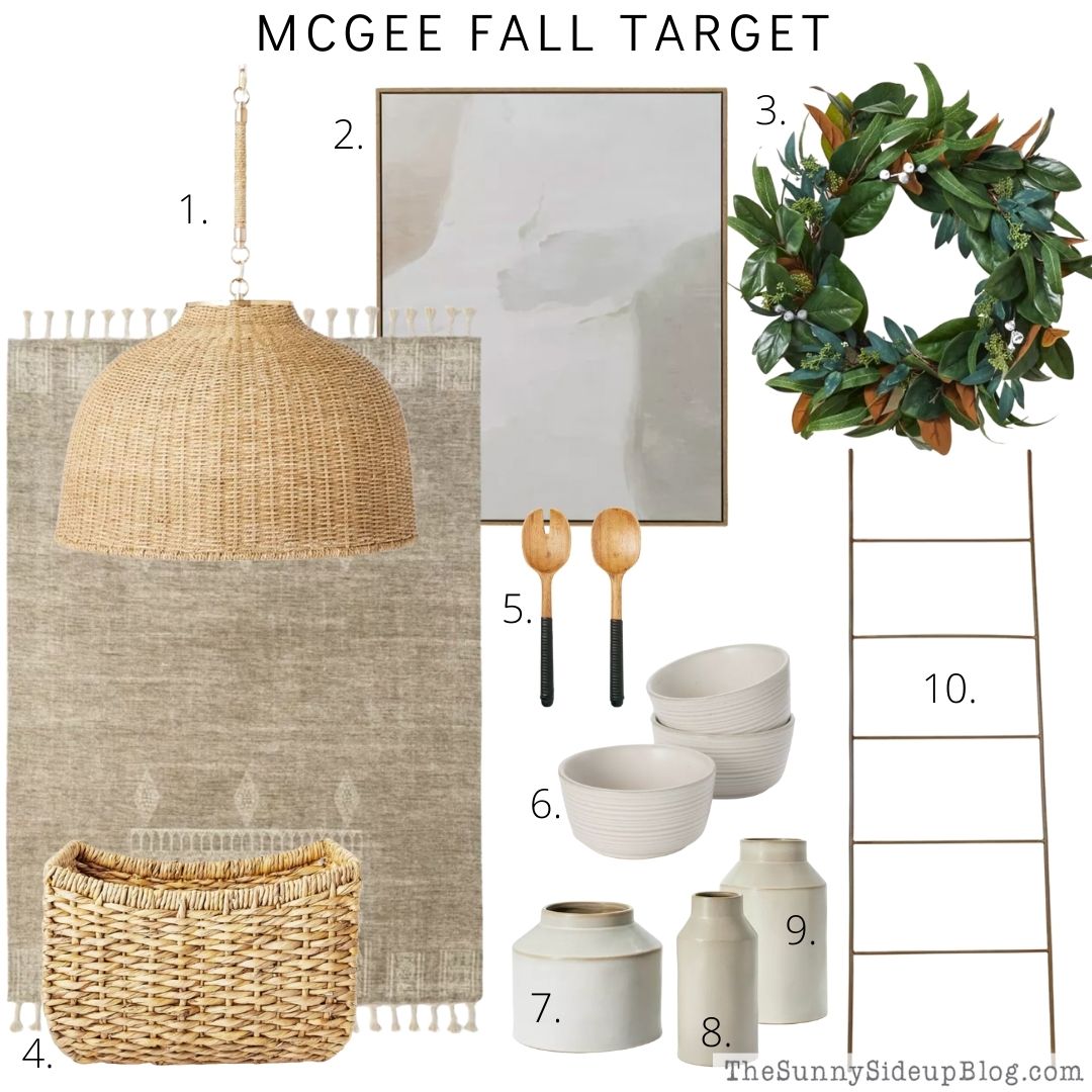 McGee Fall Target (thesunnysideupblog.com)