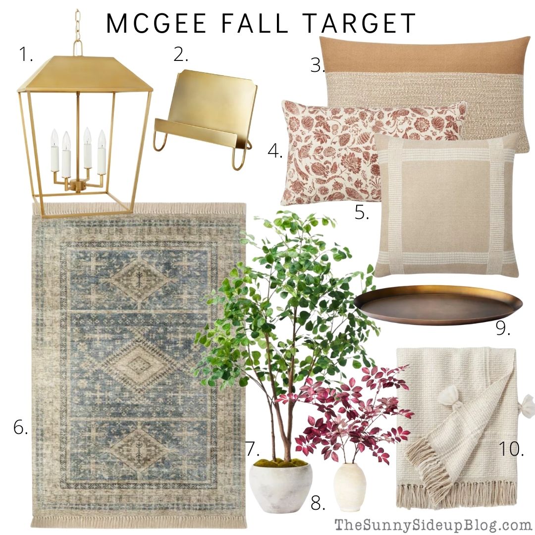McGee Fall Target (thesunnysideupblog.com)