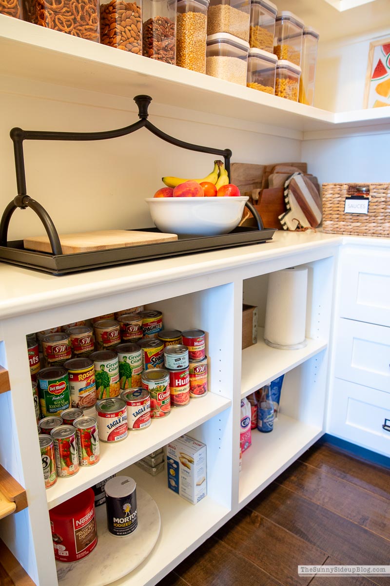 Pantry Organization Summer Re-fresh (Sunny Side Up)