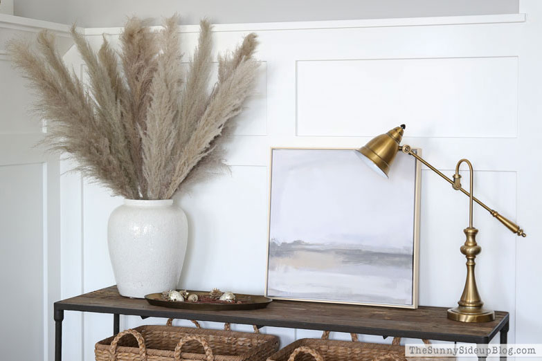 Fall Console, Pampas Grass, August Amazon Buys